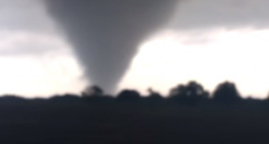 Un tornado azot&oacute; el norte santafesino