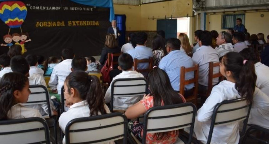 Jornada Extendida en la Escuela N&deg; 398 de Collagasta