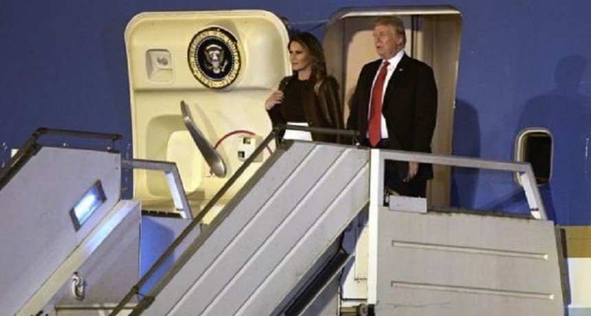 Donald Trump lleg&oacute; a Buenos Aires para asistir a la cumbre del G20
