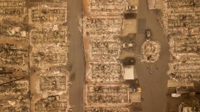 Incendios en California: 66 muertos y m&aacute;s de 600 desaparecidos
