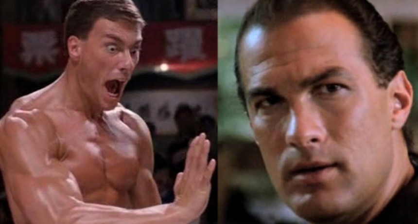 El día que Jean-Claude Van Damme le quiso pegar a Steven Seagal en fiesta de Stallone
