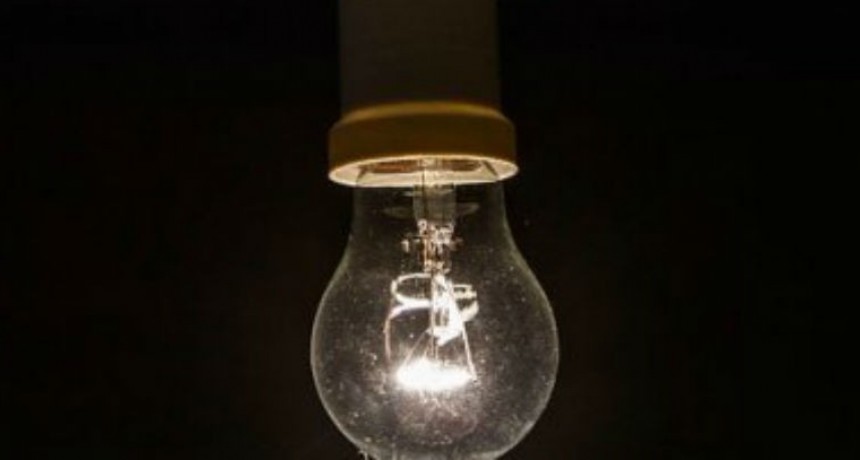 Sin luz: anuncian tres cortes de energía entre los días lunes y martes
