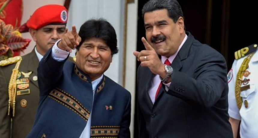Maduro llamó a una movilización mundial para defender a Evo Morales