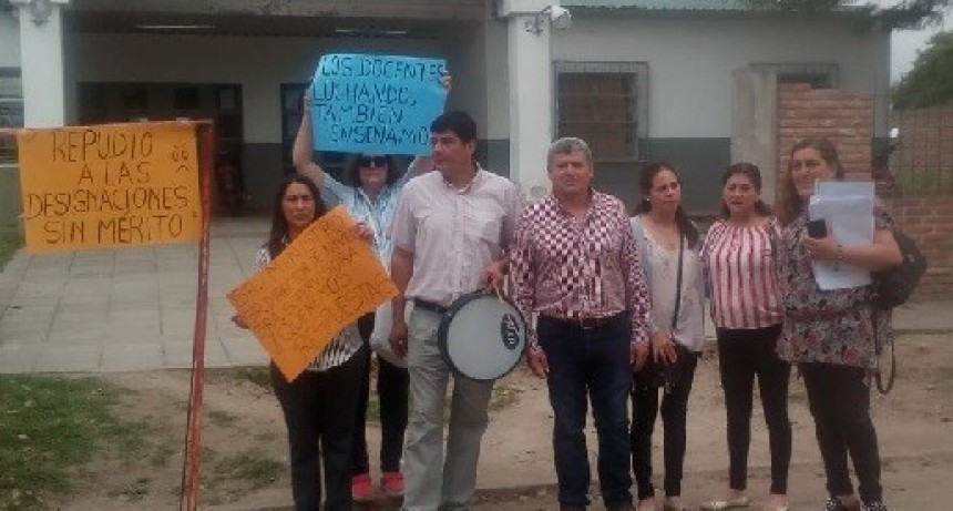 Protesta en la Escuela Secundaria 24 de Los Altos 