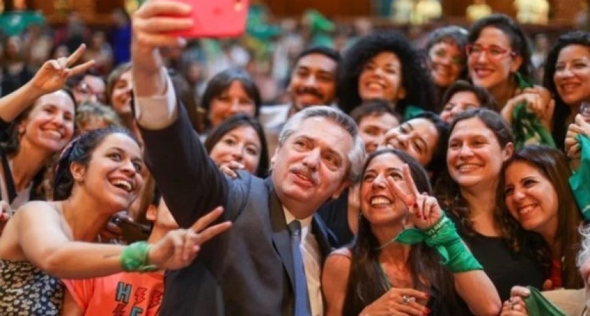 Alberto Fernández reiteró su intención de que la despenalización del aborto sea ley