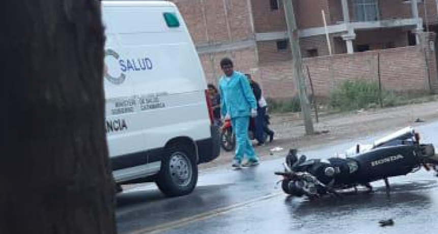 Motociclista falleció tras impactar contra un camión en Santa María