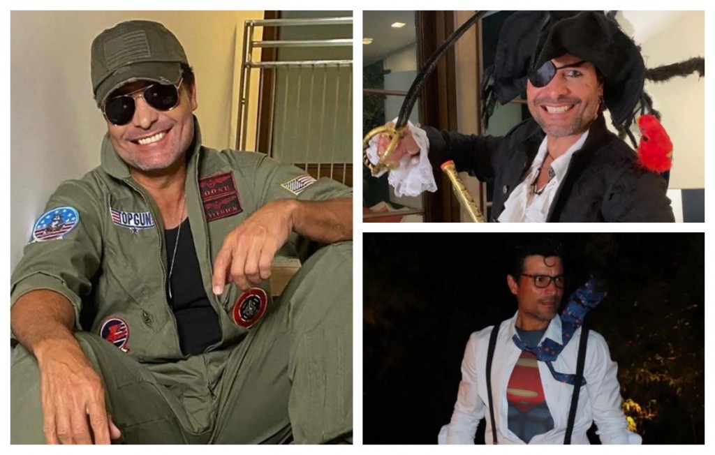 Chayanne se disfrazó para Halloween y despertó suspiros