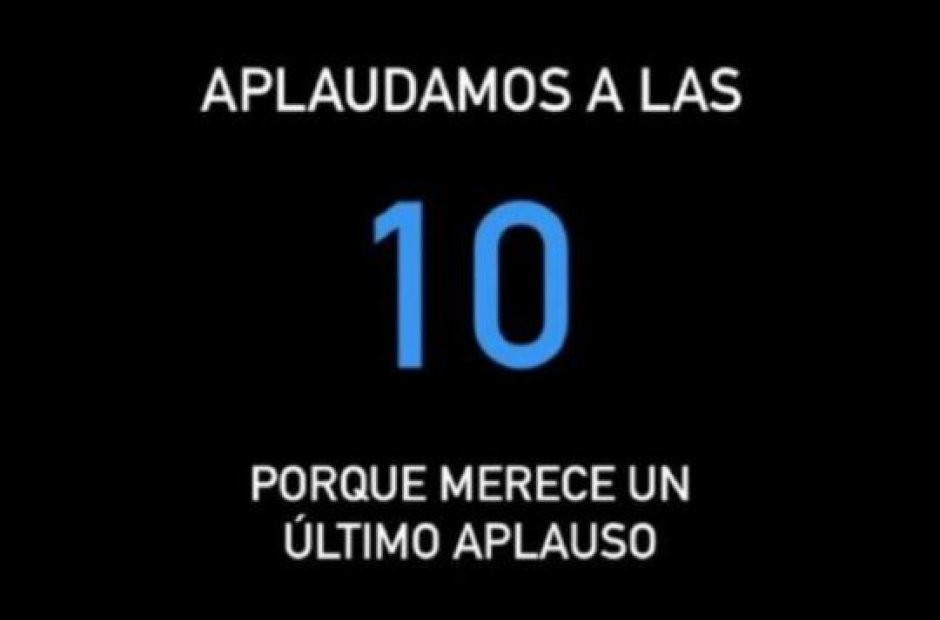 Convocan en redes sociales a un aplauso nacional para despedir a Diego a las 22