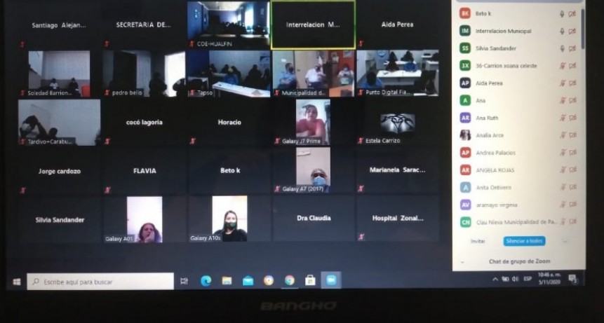 Capacitación a equipos de Salud del interior sobre controles y seguimiento de contactos estrechos