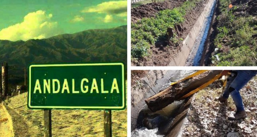 Atentan contra el servicio de riego de Andalgalá