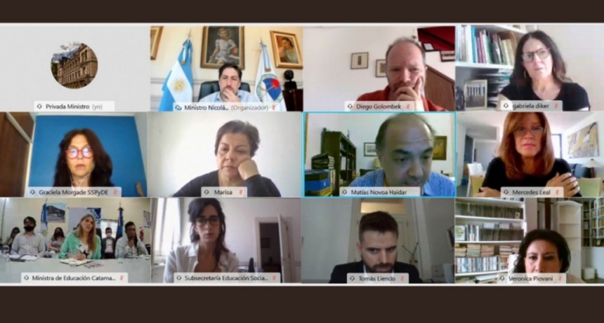 Reunión entre los ministros Trotta y Centurión  