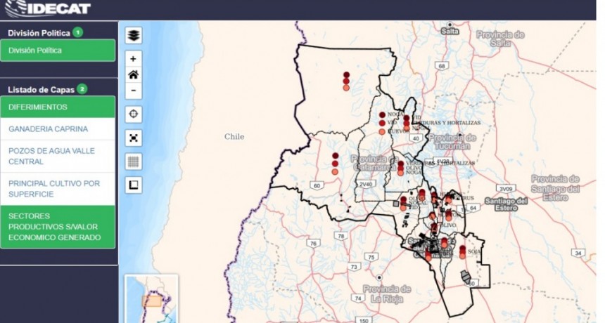 Avanza el desarrollo del Mapa Productivo Provincial