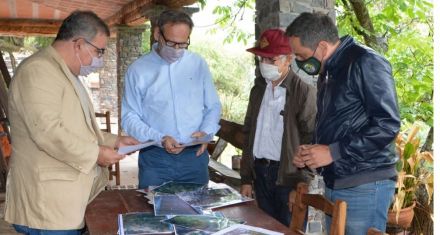 Cabandié y Raúl anunciaron traslado de RSU y proyectan un Parque Nacional 