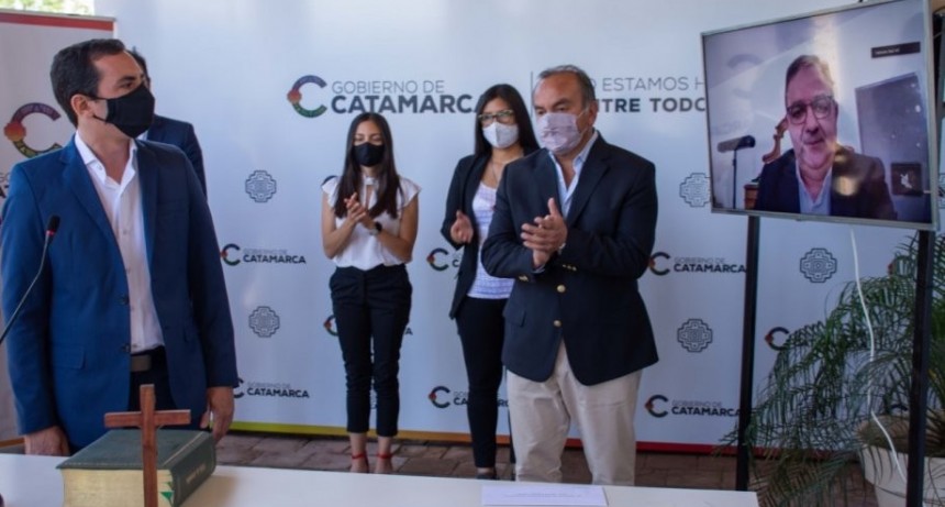 Jalil puso en funciones al nuevo ministro de Agricultura y Ganadería