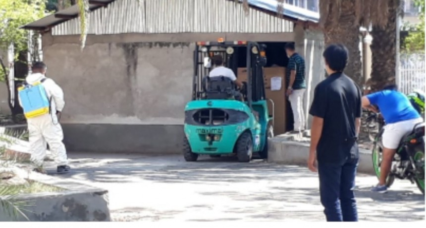 Nueva cabina de bioseguridad para el Hospital de Niños