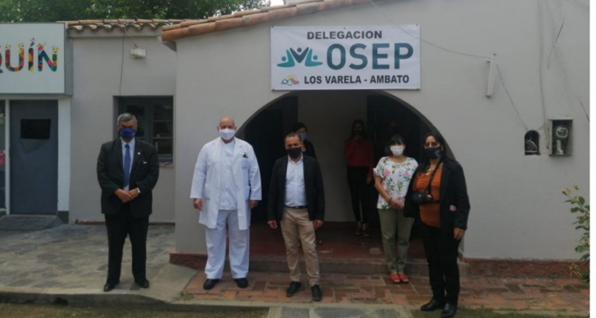 OSEP inauguró nuevas oficinas en La Puerta y Los Varela