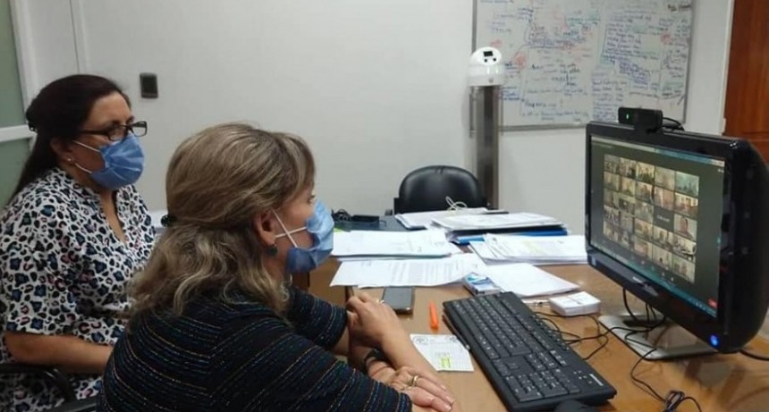 Palladino junto a Vizzotti avanzaron con el operativo de vacunación Covid-19