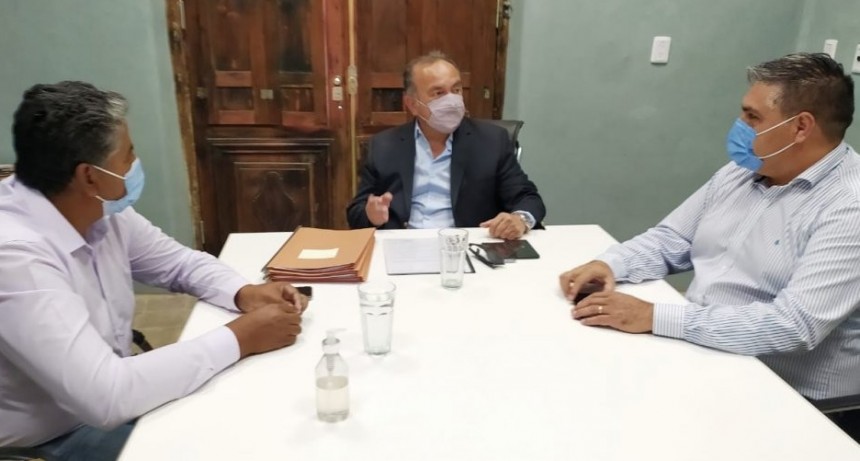 El intendente Ríos manifestó su apoyo al Gobierno provincial y solicitó que se reactive la minería