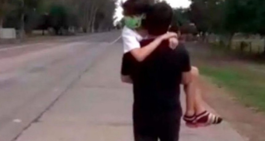 Abigail llega a Buenos Aires en medio de un delicado estado de salud