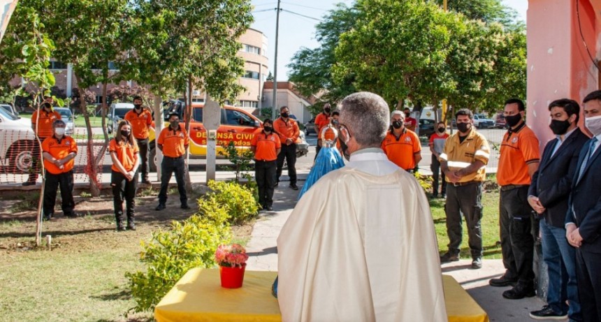 Se reconoció a todo el personal de Defensa Civil