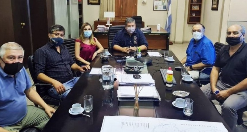 Niederle recibió a la Cámara de la Construcción