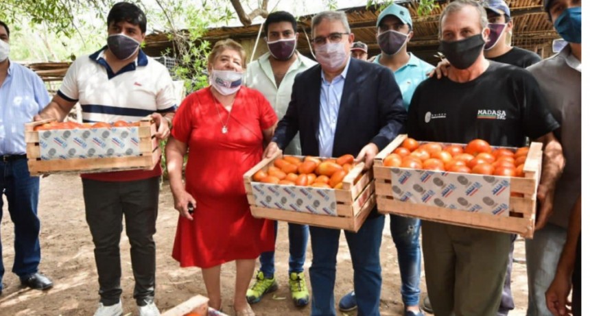 Raúl dialogó con productores y anunció créditos para nuevos emprendimientos