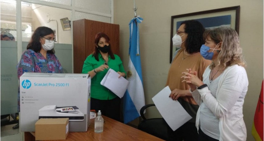 Entrega de equipamiento para recupero de gastos