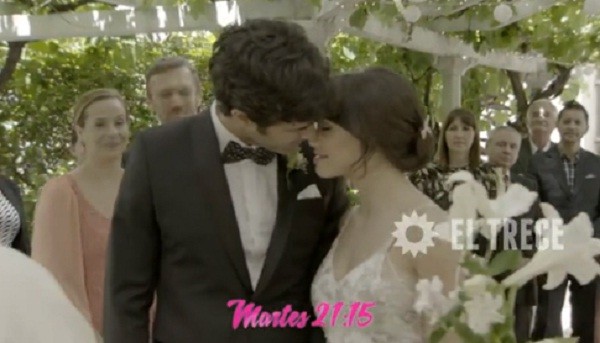 Llegó el gran día: Esperanza y Tomás se casan