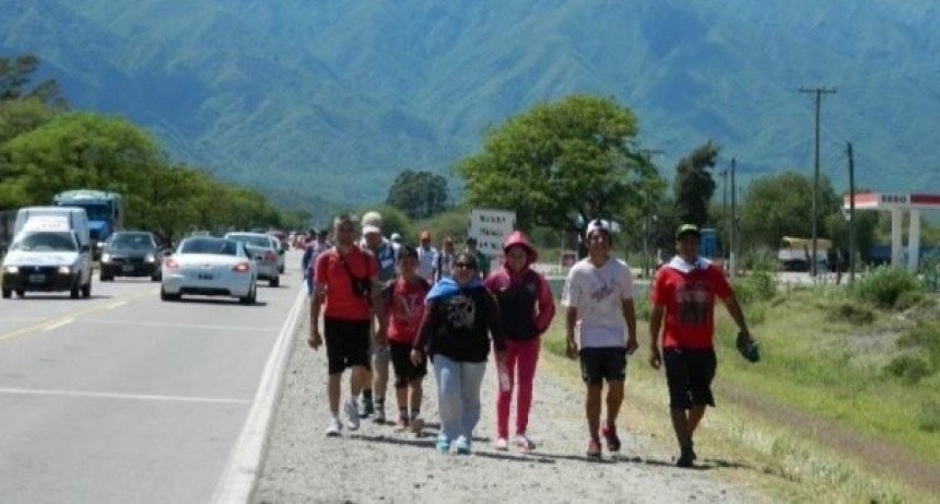 Llegaron m&aacute;s de 6500 peregrinos al Valle Central