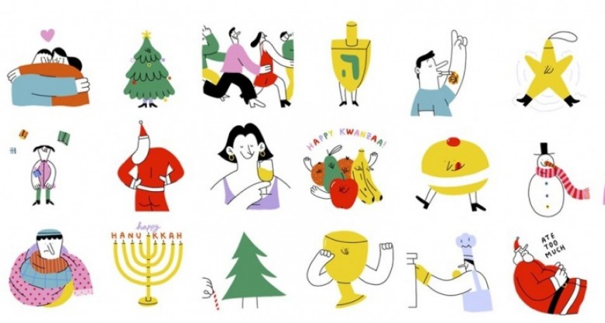 C&oacute;mo descargar los stickers navide&ntilde;os en WhatsApp