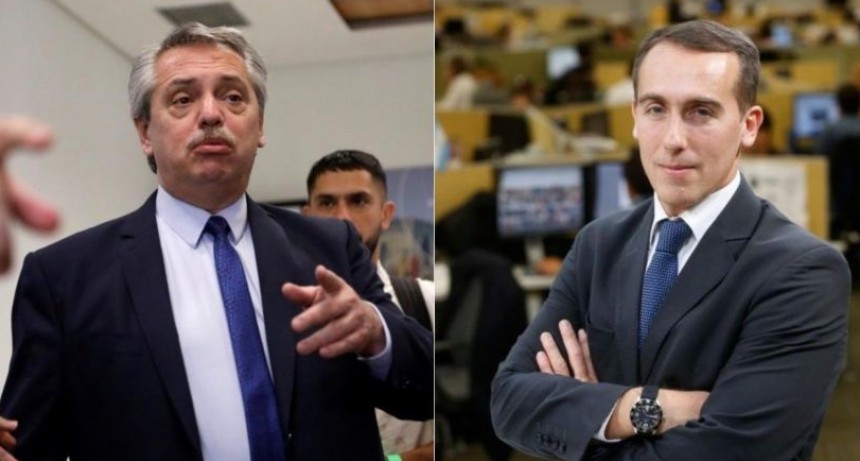 Fernández cruzó a un periodista por atribuirle mover influencias por Báez