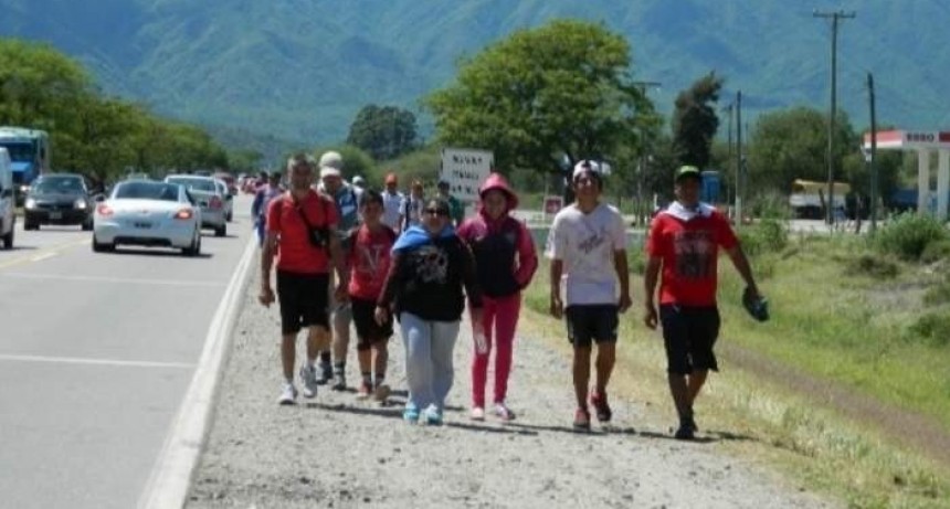 Hasta el momento, ingresaron 6746 peregrinos al Valle Central