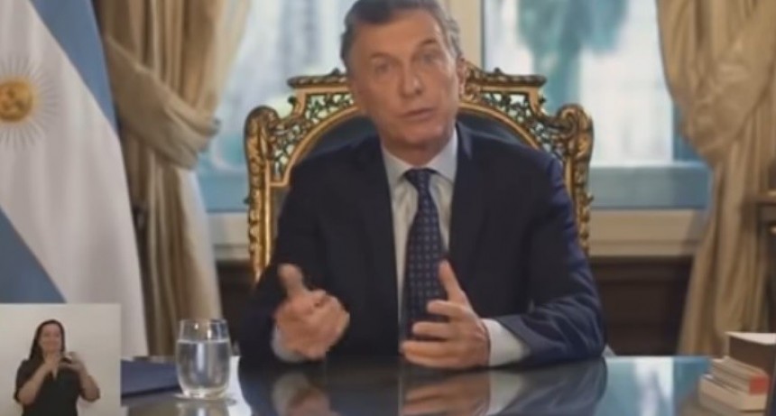 Mauricio Macri en cadena nacional: Dejamos un Estado en el que es más difícil robar plata a los argentinos