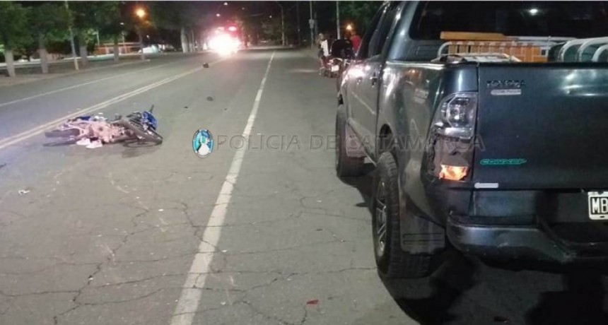 Choque múltiple y tremendo vuelco en la Capital y Paclín