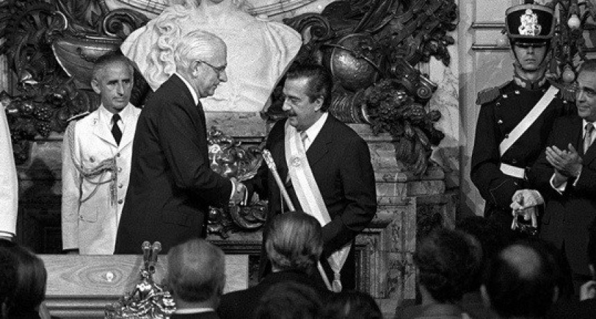 Las asunciones presidenciales desde el regreso de la democracia