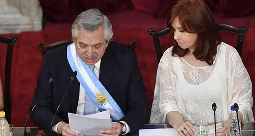 ¿Cuáles fueron las palabras más usadas por Alberto Fernández en su primer discurso?