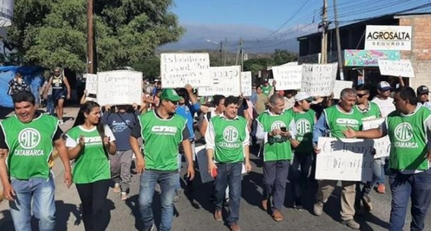 ATE reclamó por la baja de contratados que anunció el municipio de Valle Viejo