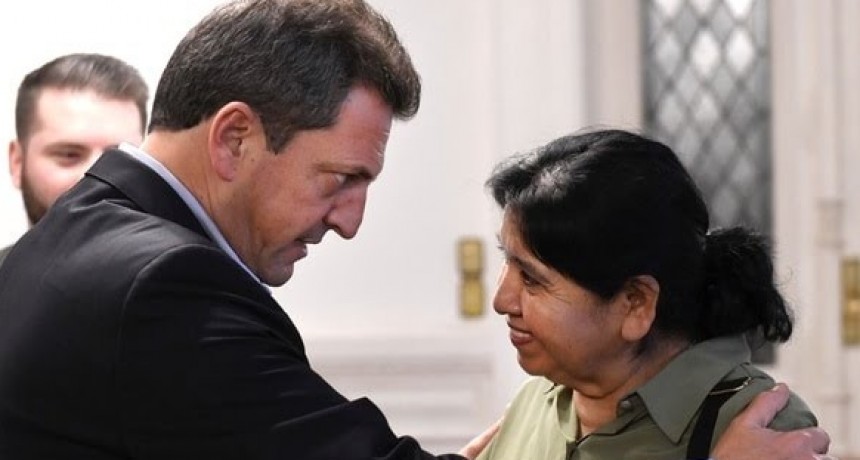 Massa recibió a Margarita Barrientos y se comprometieron a trabajar juntos