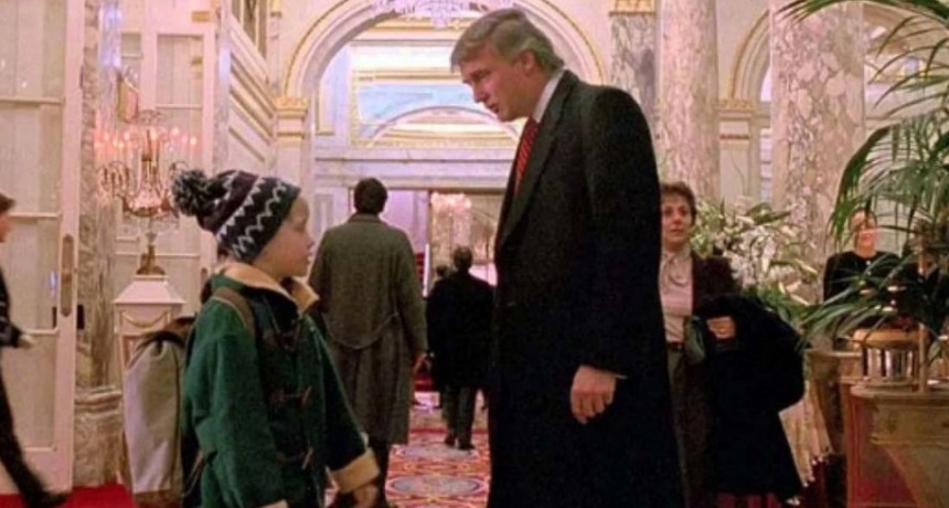 Donald Trump habló sobre su histórica escena en Mi pobre angelito 2