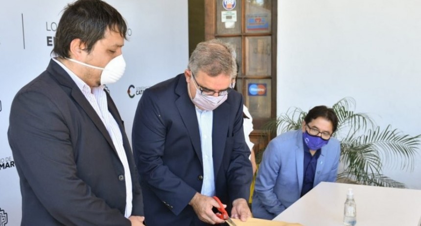 Apertura de sobres para la obra de la Ruta Provincial N°3