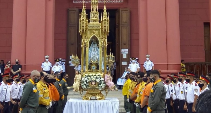 Fiestas de la Virgen del Valle:  Solemne Procesión por la pandemia los fieles la siguen de manera virtual