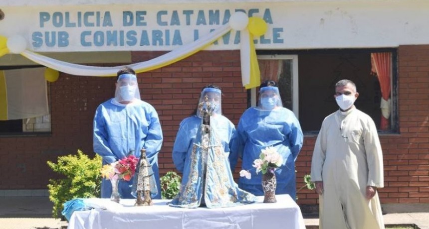 La Imagen de la Virgen del Valle, que peregrinó en Santiago del Estero, regresó a la provincia