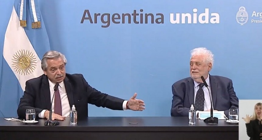  “Voy a ser el primero en vacunarme para que nadie tenga miedo”, dijo Fernández