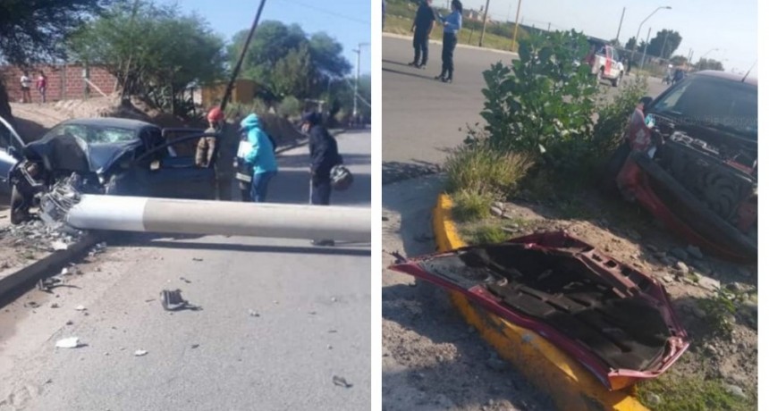 Fin de semana con accidentes en distintos puntos de la provincia 