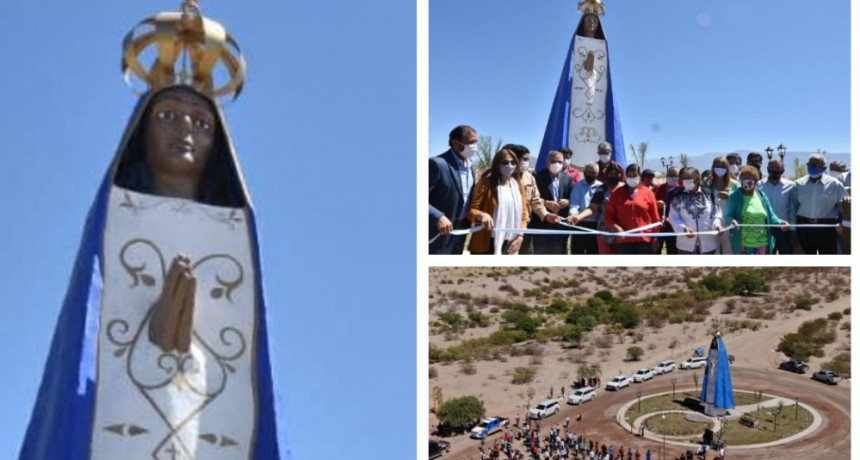 Histórico monumento en Punta del Agua: Para honrar a la Virgen Del Valle