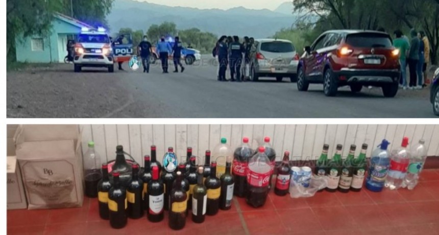 Tras un control vehicular en Tinogasta, secuestran más de treinta vehículos