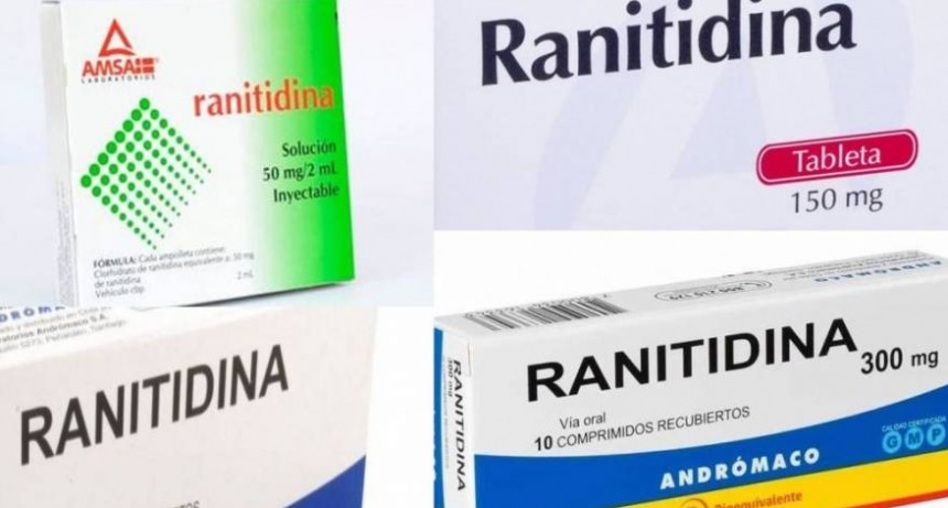 ANMAT suspendió la venta de Ranitidina en el país