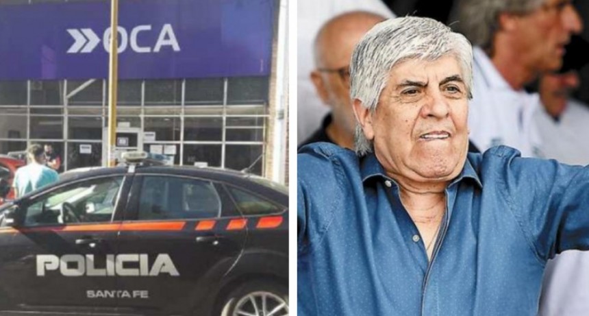 Allanamiento en OCA Santa Fe por un escándalo que involucra a Hugo Moyano
