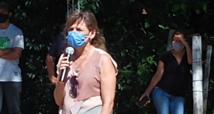 Palladino confirmó que llegaron menos de la mitad de las vacunas