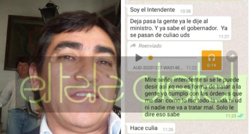 Para evitar confrontaciones con Guaraz cambiarían de destino al jefe de la Subcomisaría de Lavalle